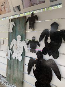 Chase Allen handmakes sculpture art from his home on Daufuskie Island.